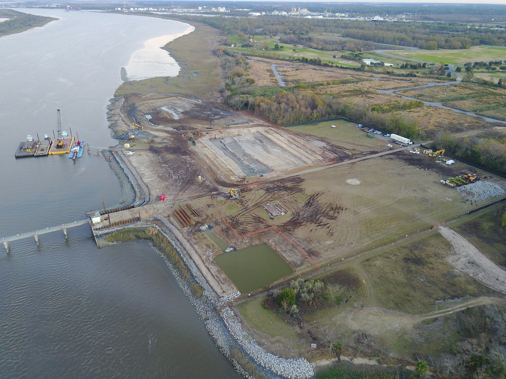 The Jasper Ocean Terminal plan is on indefinite hold