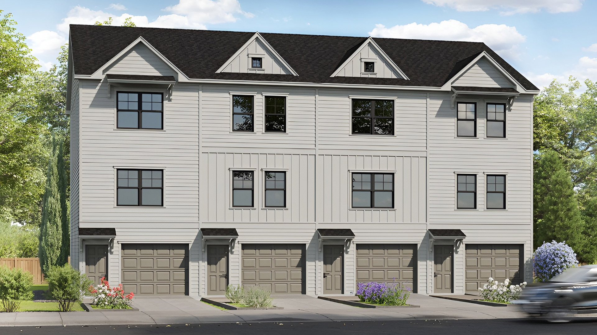 Official project rendering shown on Spandrel Development Partners' 1025 West Gwinnett Street project page.