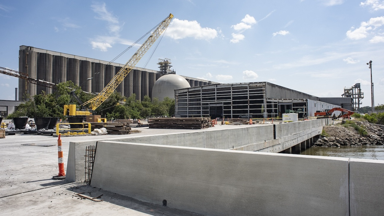 Foundation 3 shown under construction in August 2026